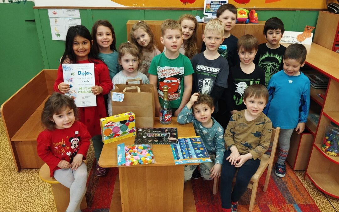 Úspěch ve výtvarné soutěži přinesl dětem velkou radost