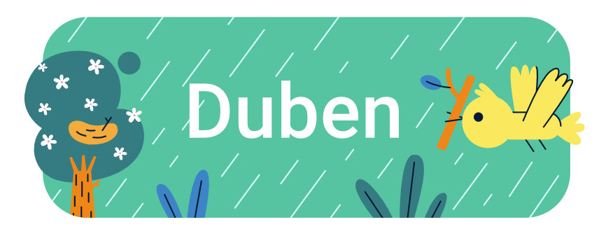 Plán akcí na duben