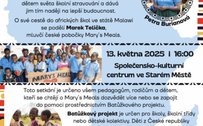 Pozvání na představení Mary´s Meals
