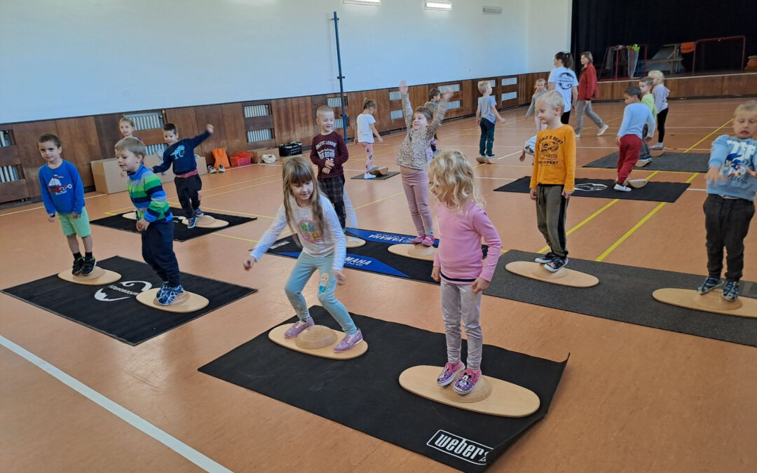 Cvičení na Orlovně