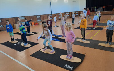 Cvičení na Orlovně